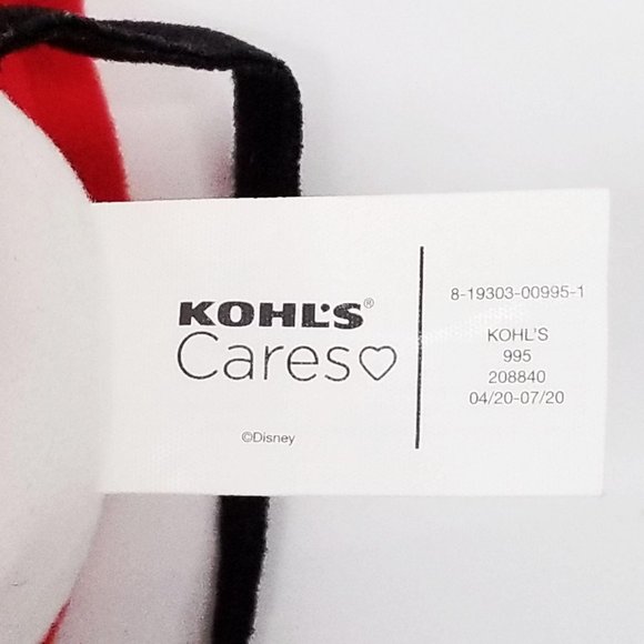 Kohls Cares Minnie Mouse Mrs Claus Plush Stuffed - Picture 8 of 10